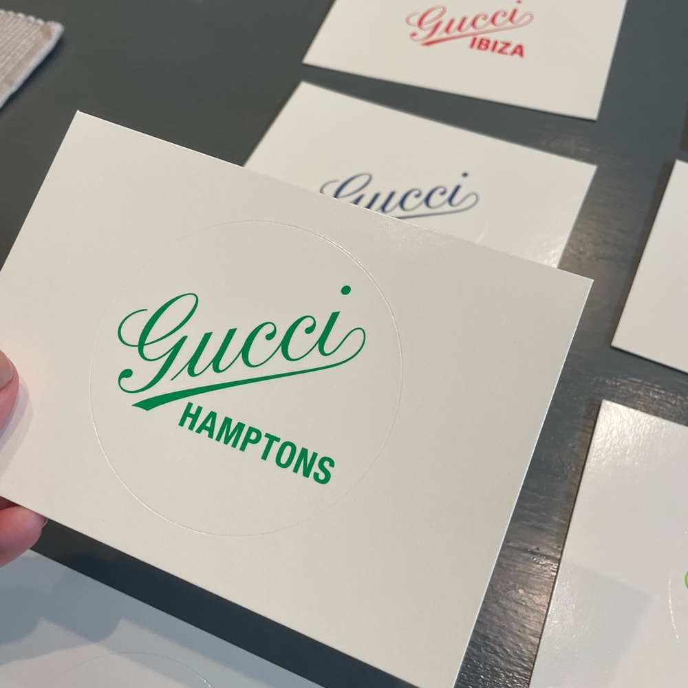 Gucci Postcards Set of 8